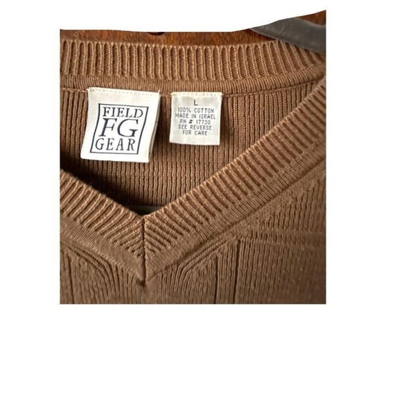 Vintage 90s preppy oversize grandpa sweater - Picture 3 of 3